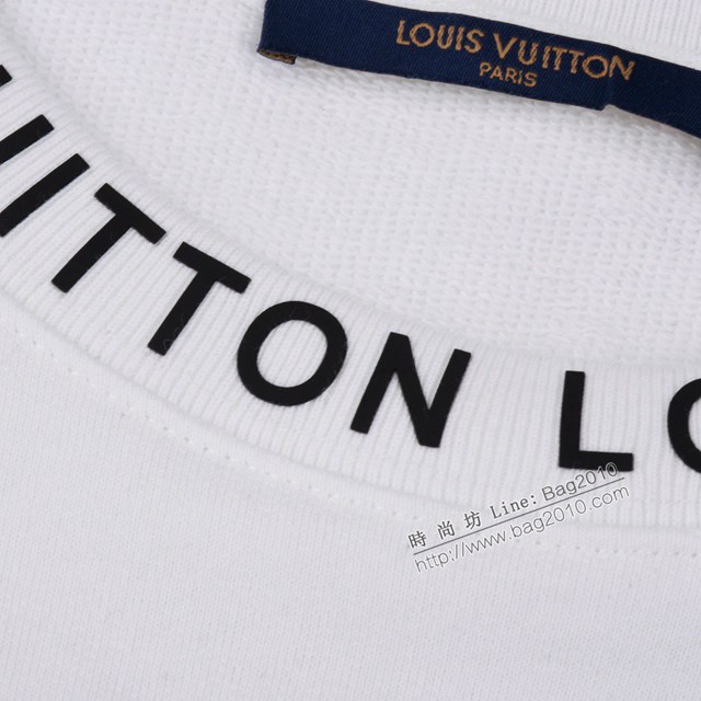 Louisvuitton路易威登Lv專門店2023FW新款刺繡印花圓領衛衣 男女同款 tzy3170